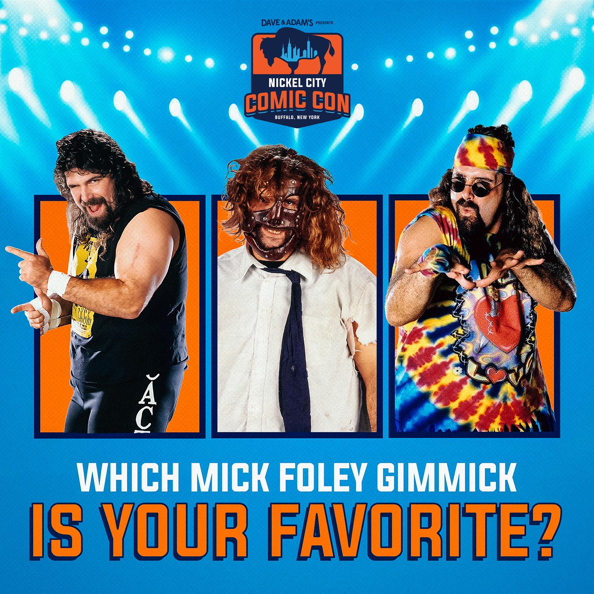 LIVE with The Hardcore Legend Mick Foley from NYCC on PWTLive
