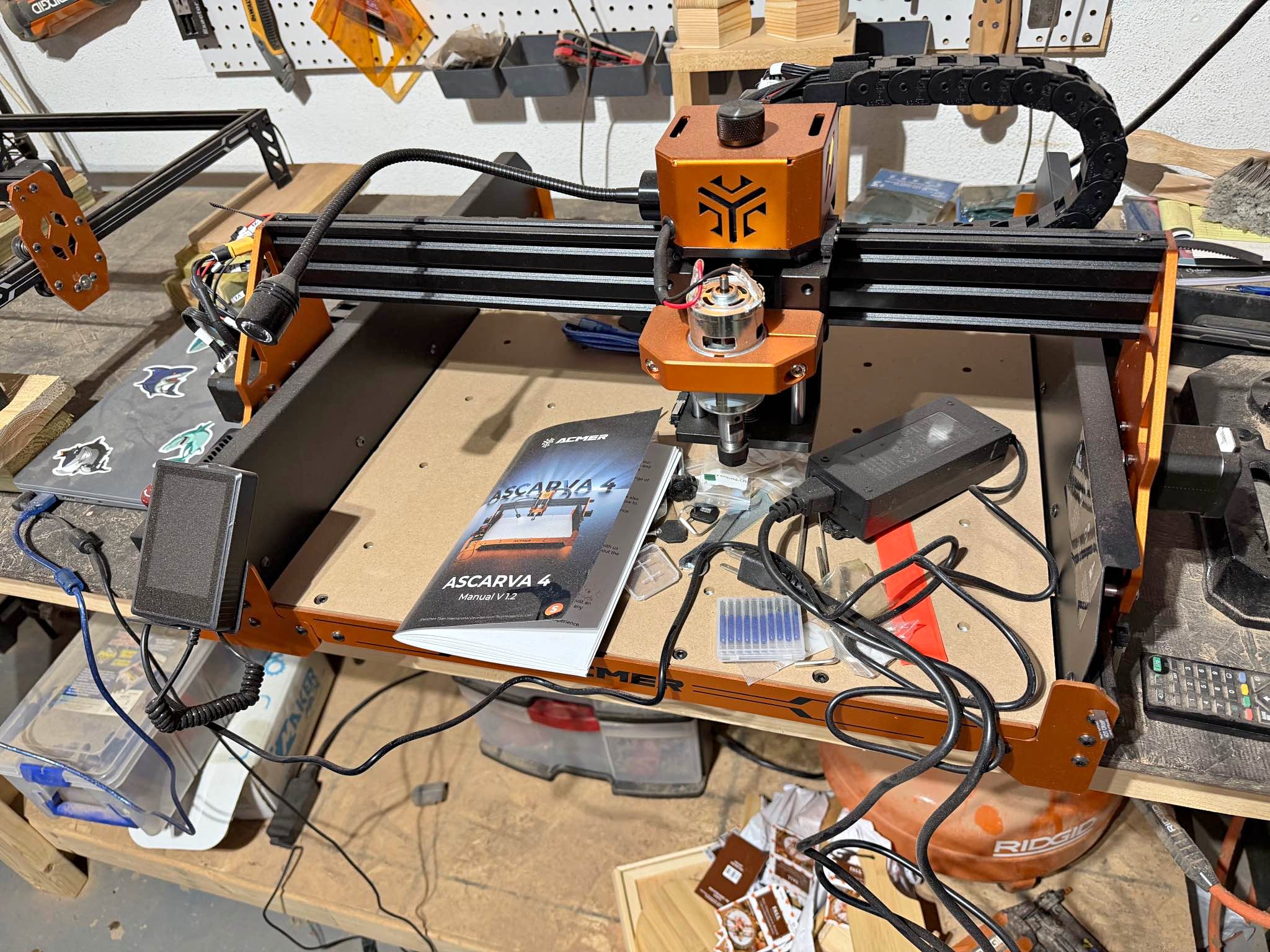 Ascarva 4 CNC Router (just assembled) - Routers - Russell ...