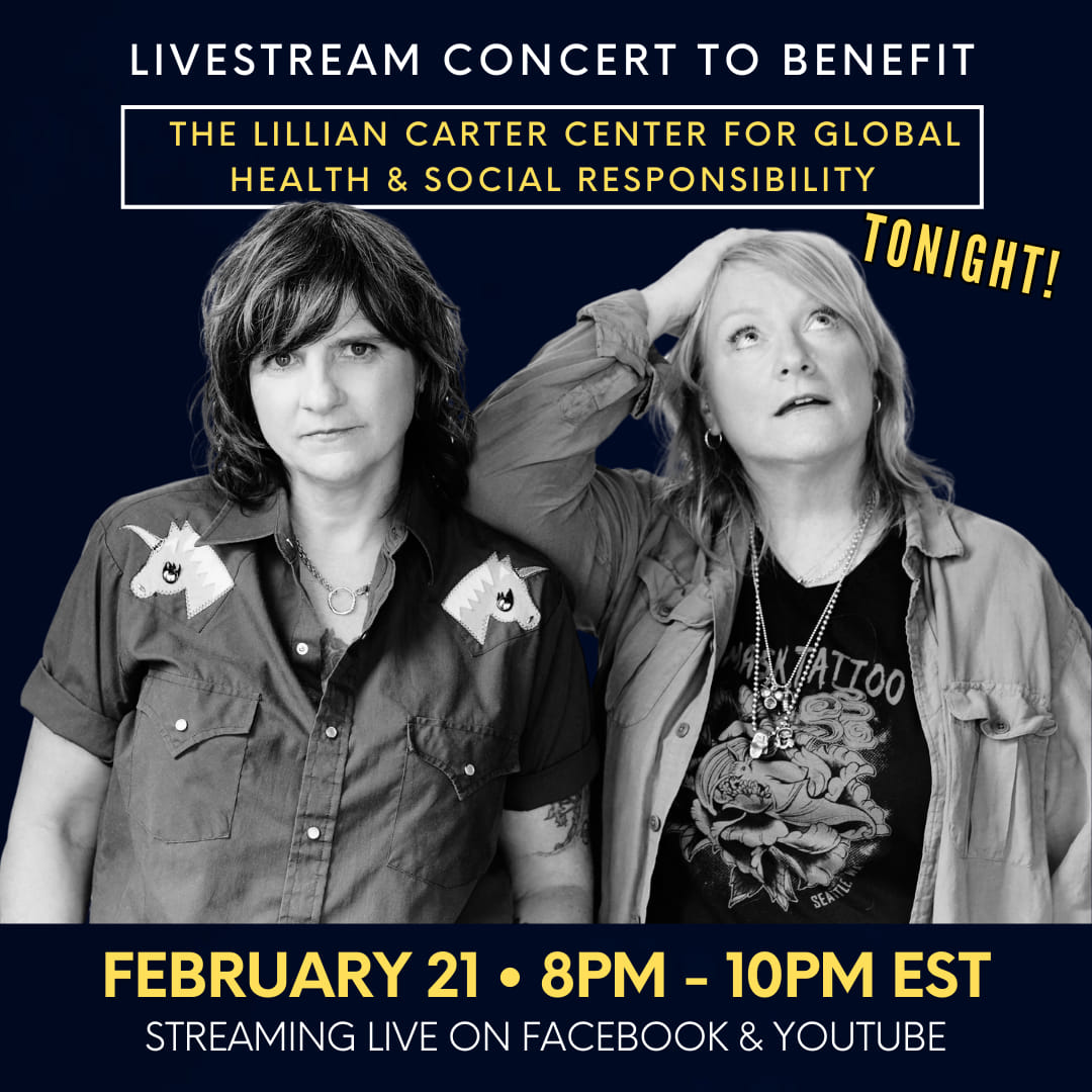 The Indigo Girls - TONIGHT! Join Amy and Emily for a special livestream ...