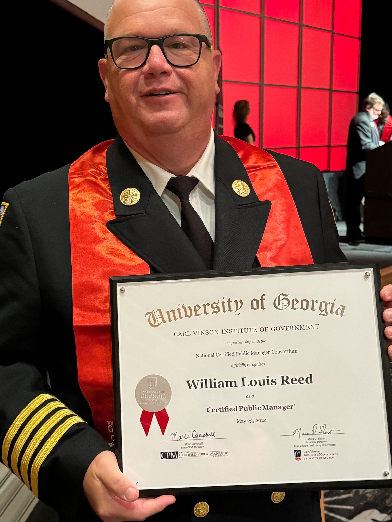 City - Congratulations to Rincon Fire Chief Lou Reed for successfully ...