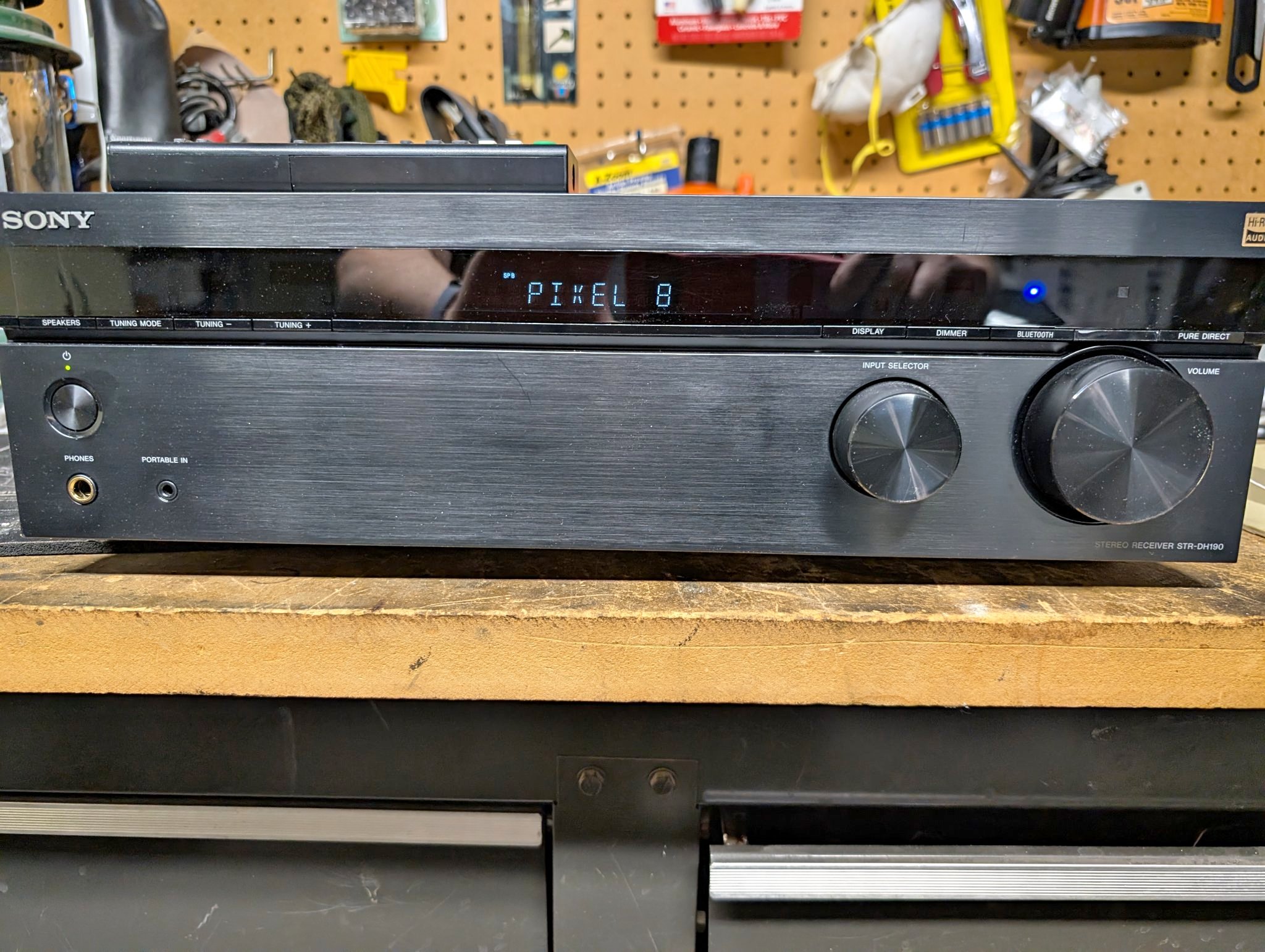 Sony 2-Channel Stereo Receiver with Bluetooth Phono & Aux Input - STR ...