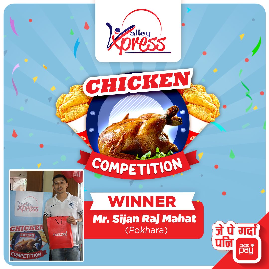 IME Pay - Congratulations Mr. Sijan Raj Mahat You are the... | Facebook