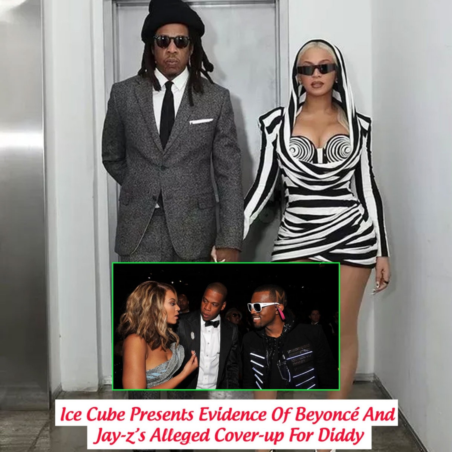 International - Ice Cube Presents Evidence Of Beyoncé And Jay-z’s ...