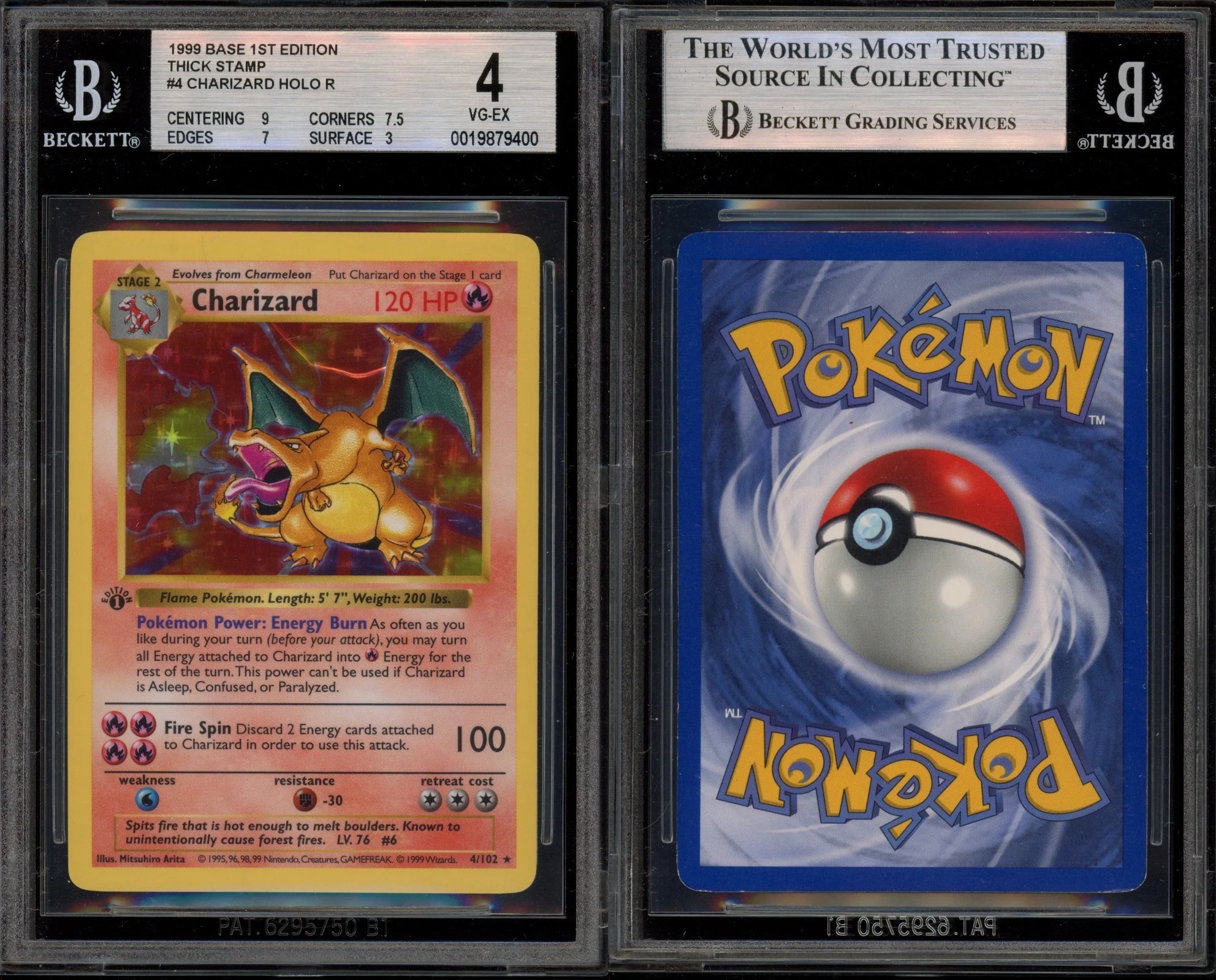 thick charizard pokemon card Holographic Credit Card Skin Commemorate your favorite Pokemon with this Charizard 2018 Pokemon Celebrations Metal Card #4 Card Thick Charizard cards have been