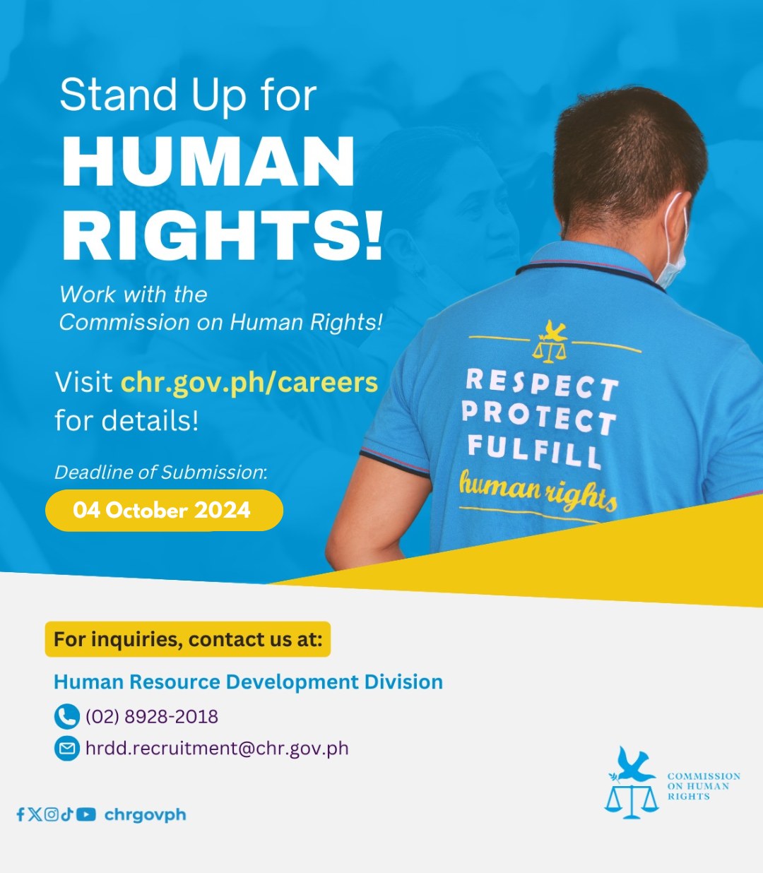 CHR-Region XII - WE ARE HIRING! BE A HUMAN RIGHTS... | Facebook