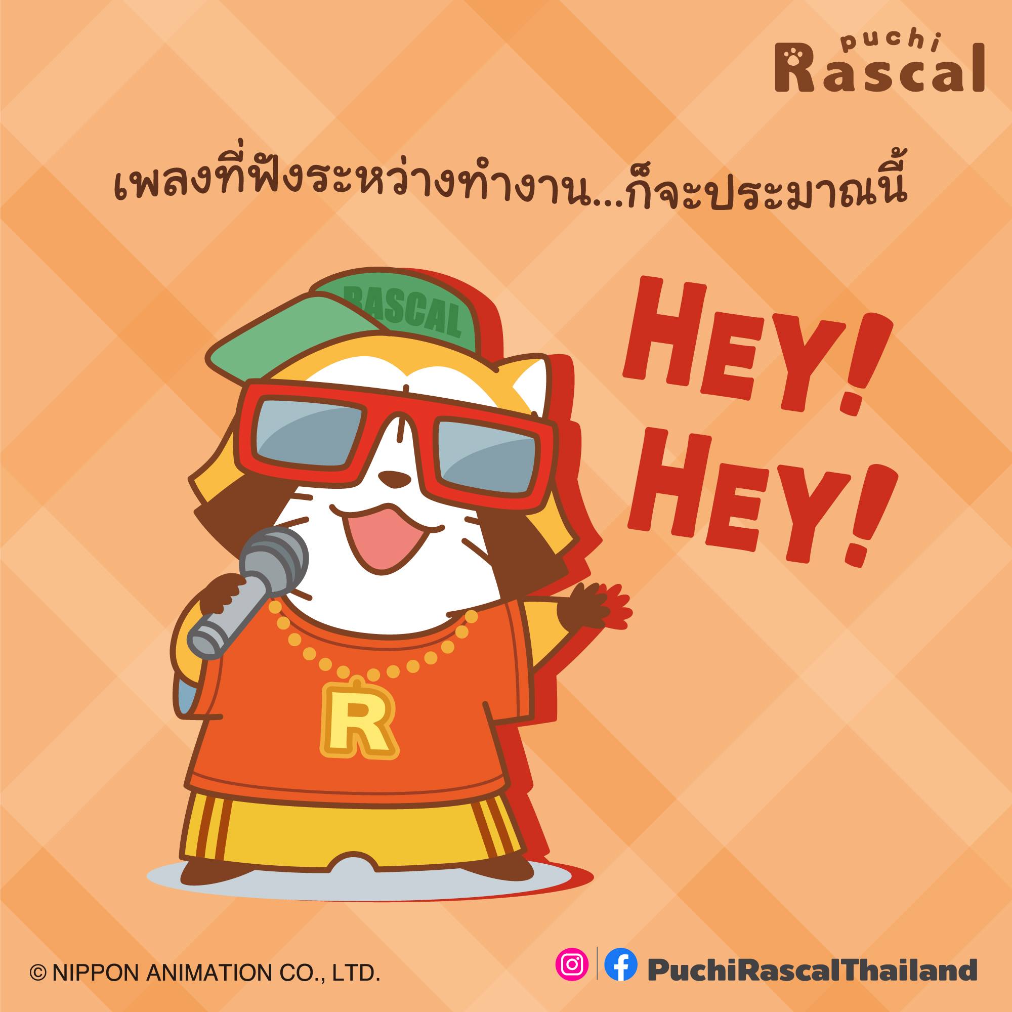 นั่งทำงานอย่างเงียบและขรึม... - Puchi Rascal Thailand