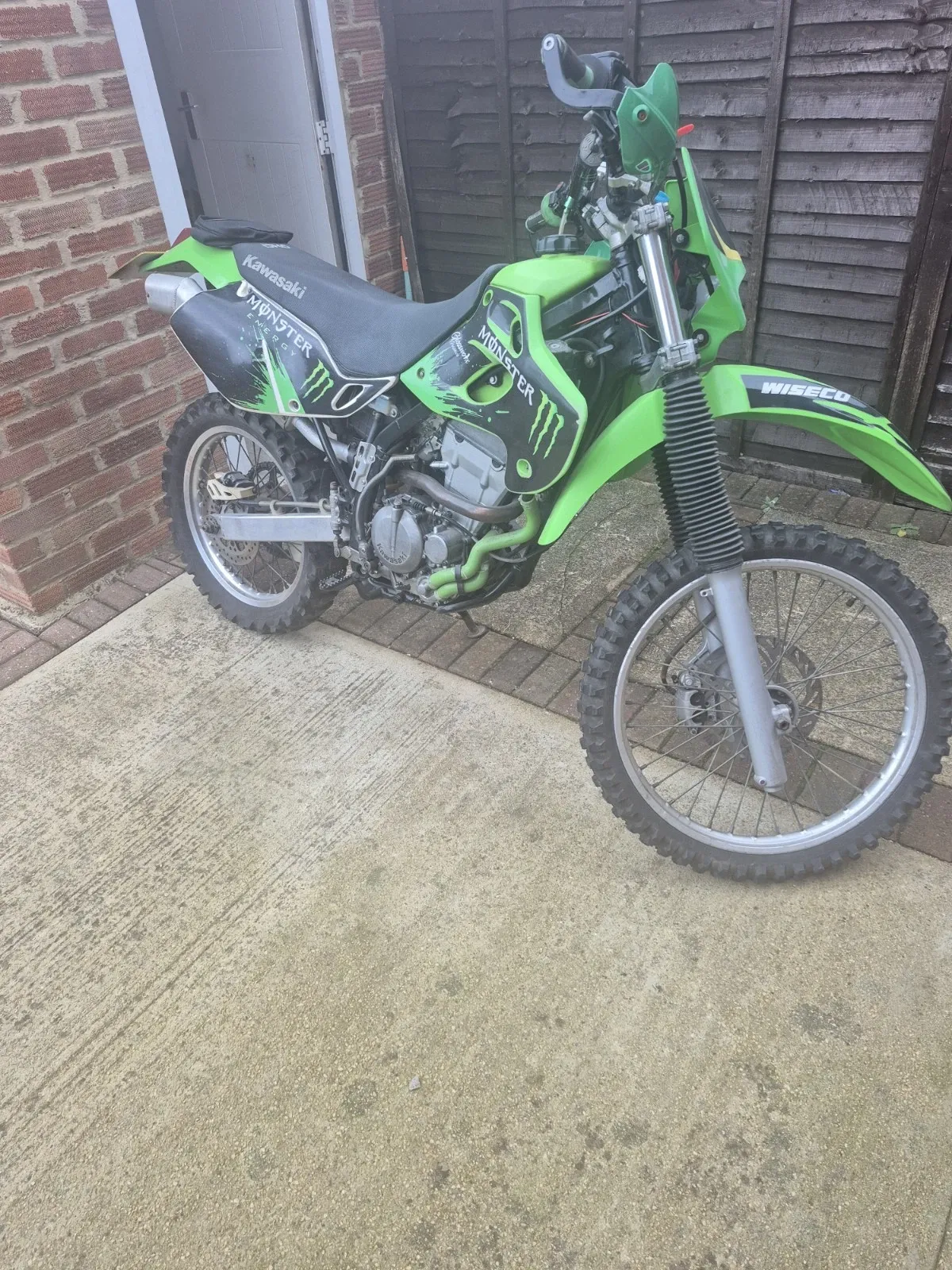 Is anyone interested in a classic ride? This 1993 Kawasaki KLX250