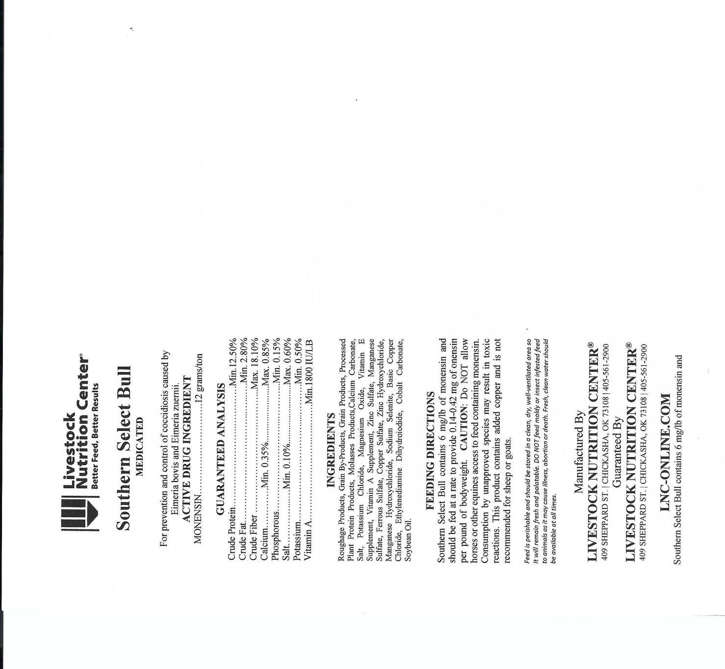 Southern Select Bull Ration Our... - Southern Select Feeds