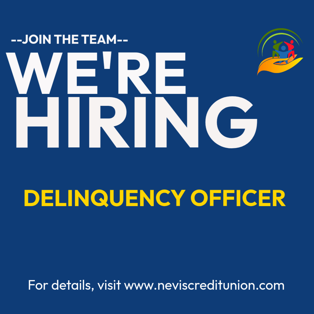 Nevis - JOIN OUR TEAM ***************** JOB TITLE : DELINQUENCY OFFICER ...