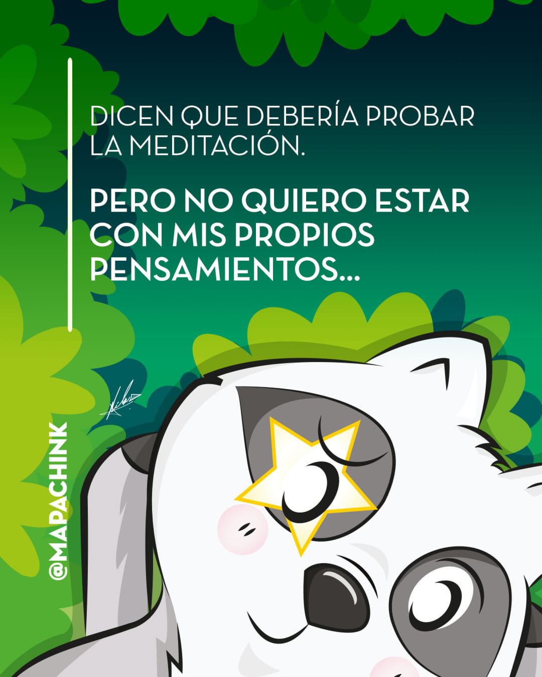 MAPACHiNK - 🦝⭐️💫 Frase para #mapaches... #Mapachink...