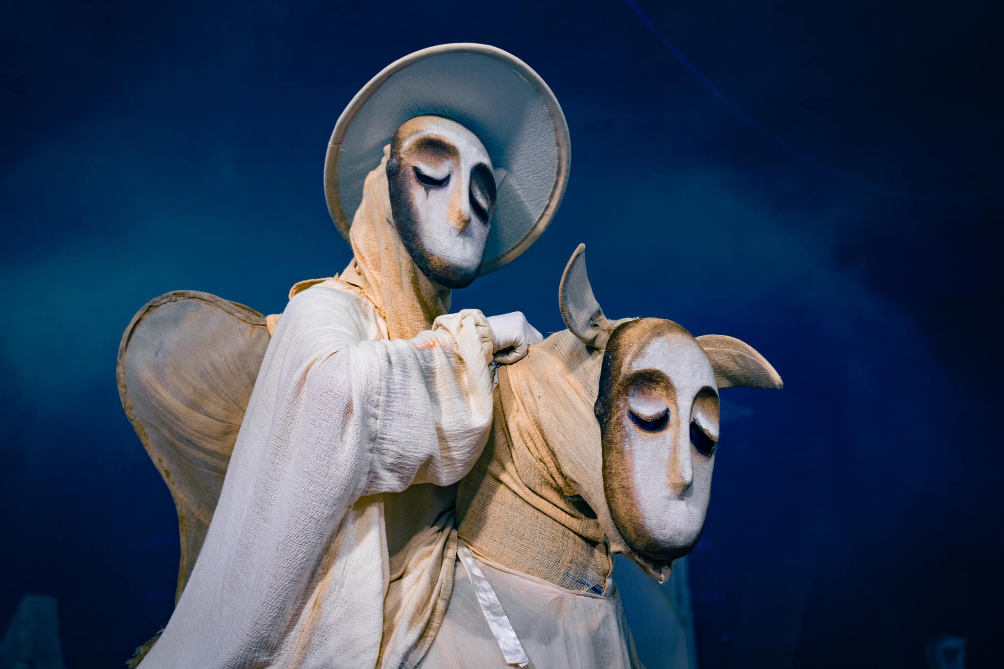 Street theatre Mr Pejo's Wandering Dolls - Когда ждешь ангажемента ...