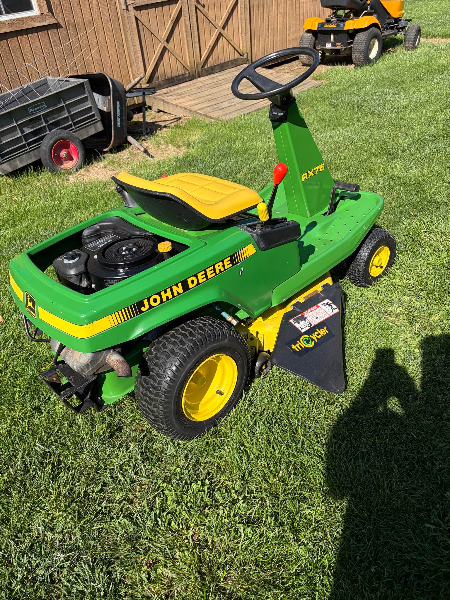 John Deere RX75 riding mower - Powersport Vehicles - Edwardsville ...