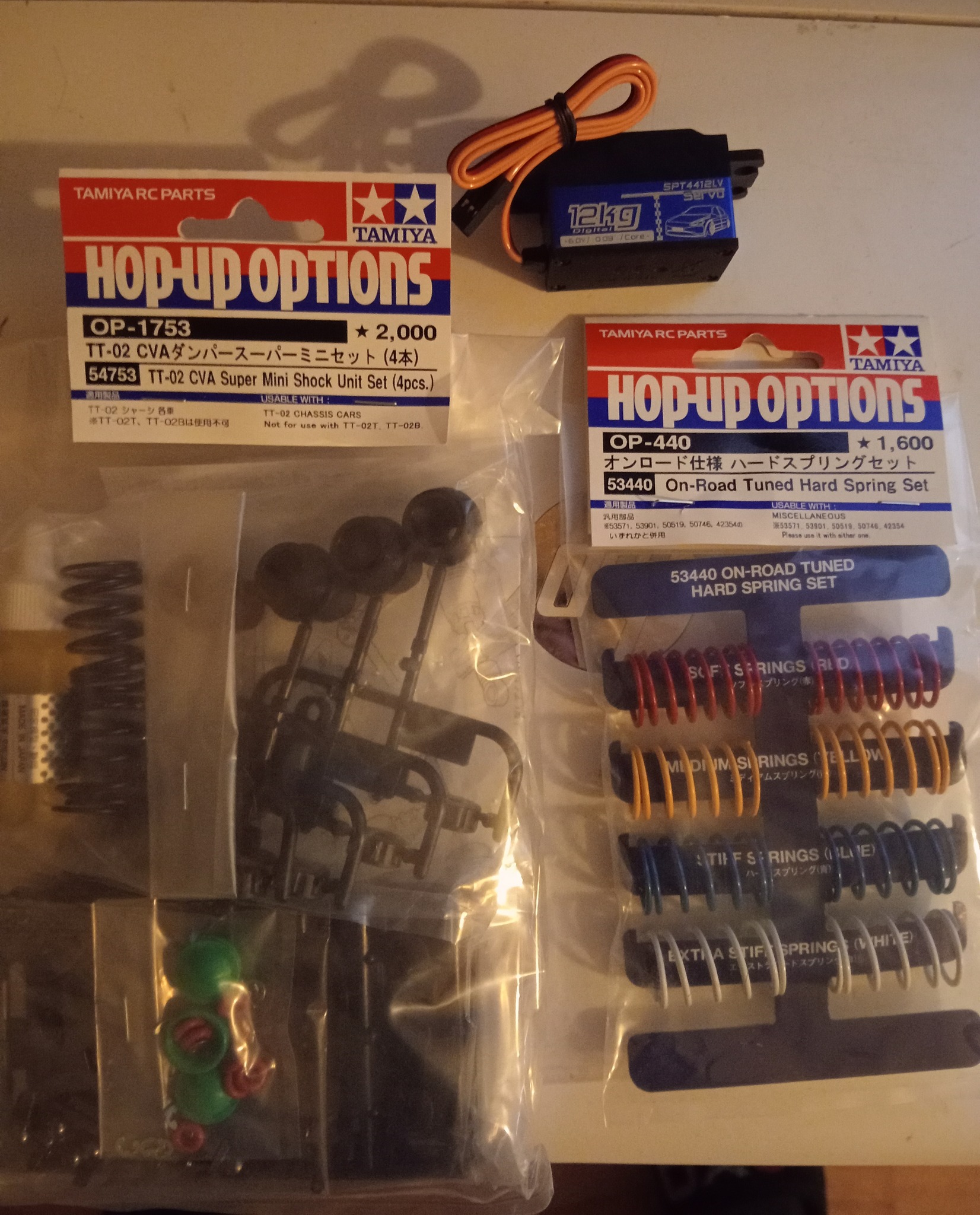 Some basic hop-ups for the TT02