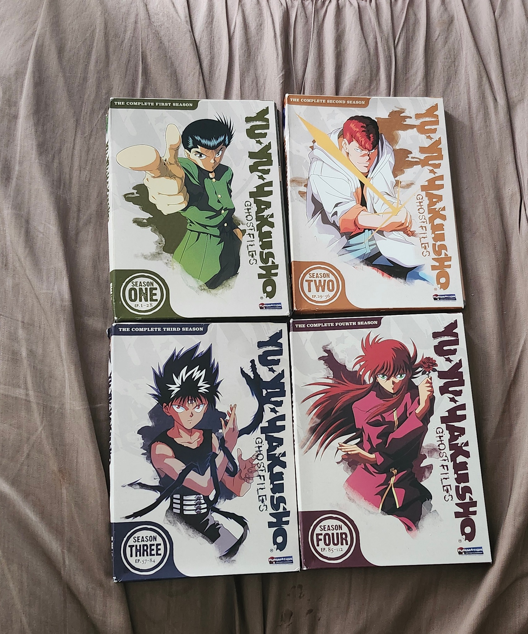 Completed Yu Yu Hakusho blu-ray series