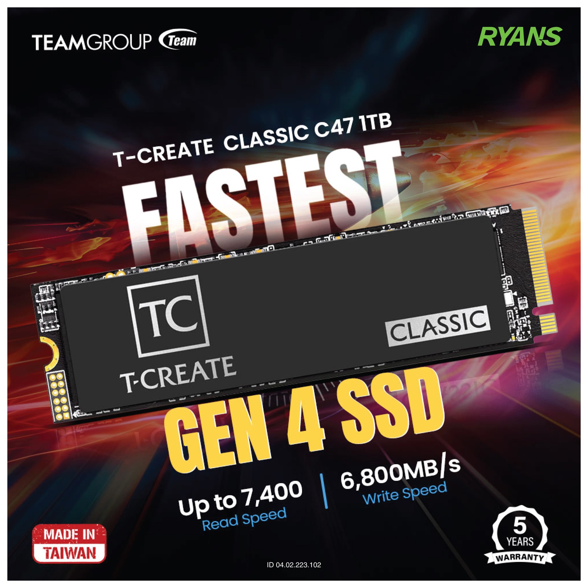 Ryans - Introducing the Team T-Create Classic C47 1TB M.2 2280 NVMe ...