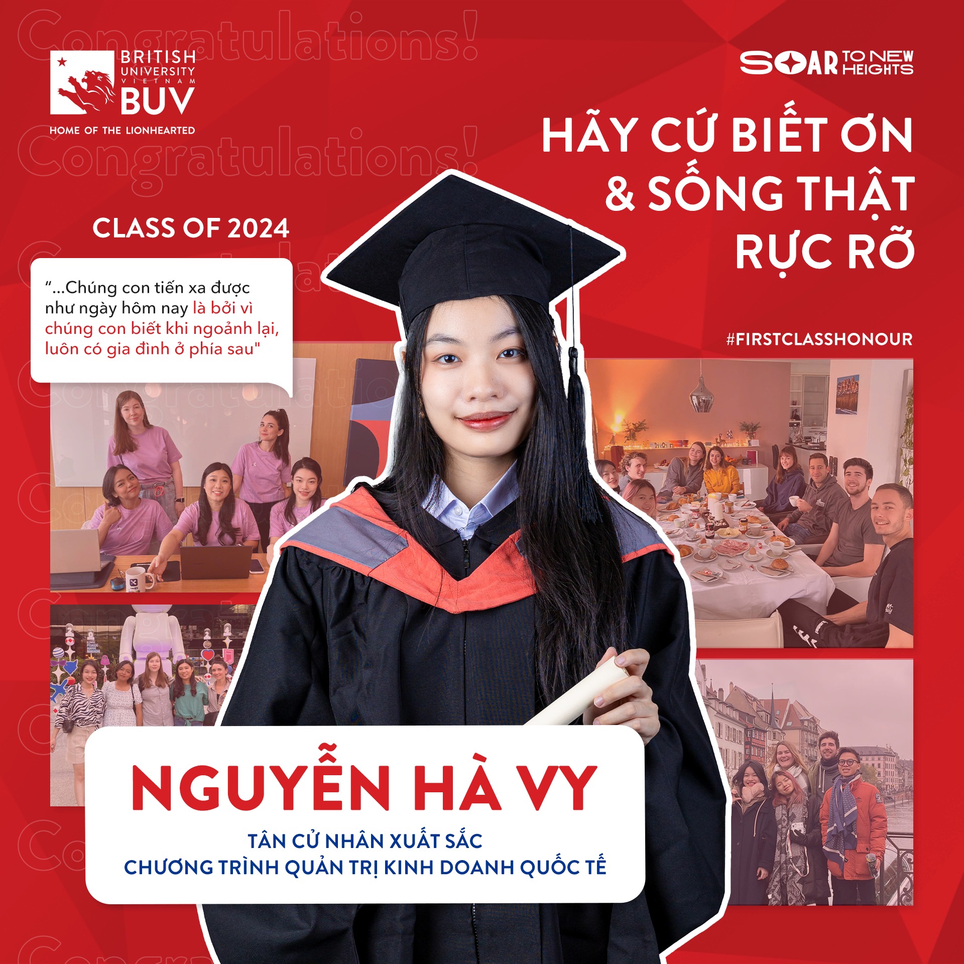 #HighlightGraduates Tân... - British University Vietnam - BUV