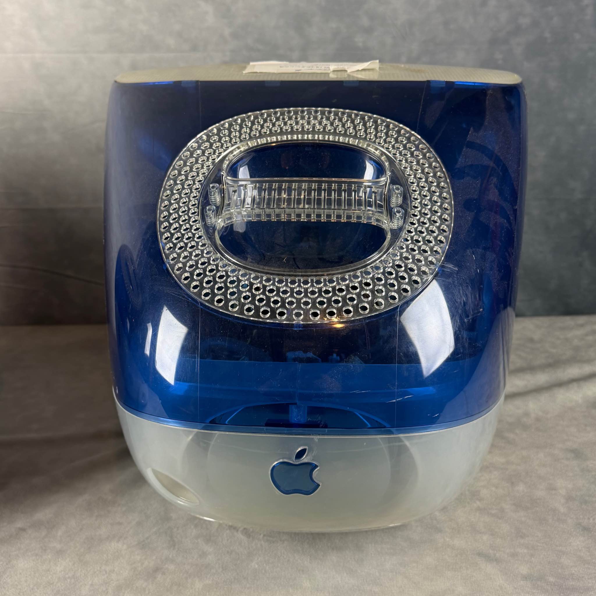 Vintage Apple iMac G3 Blueberry Computer UNTESTED - Desktop Computers ...