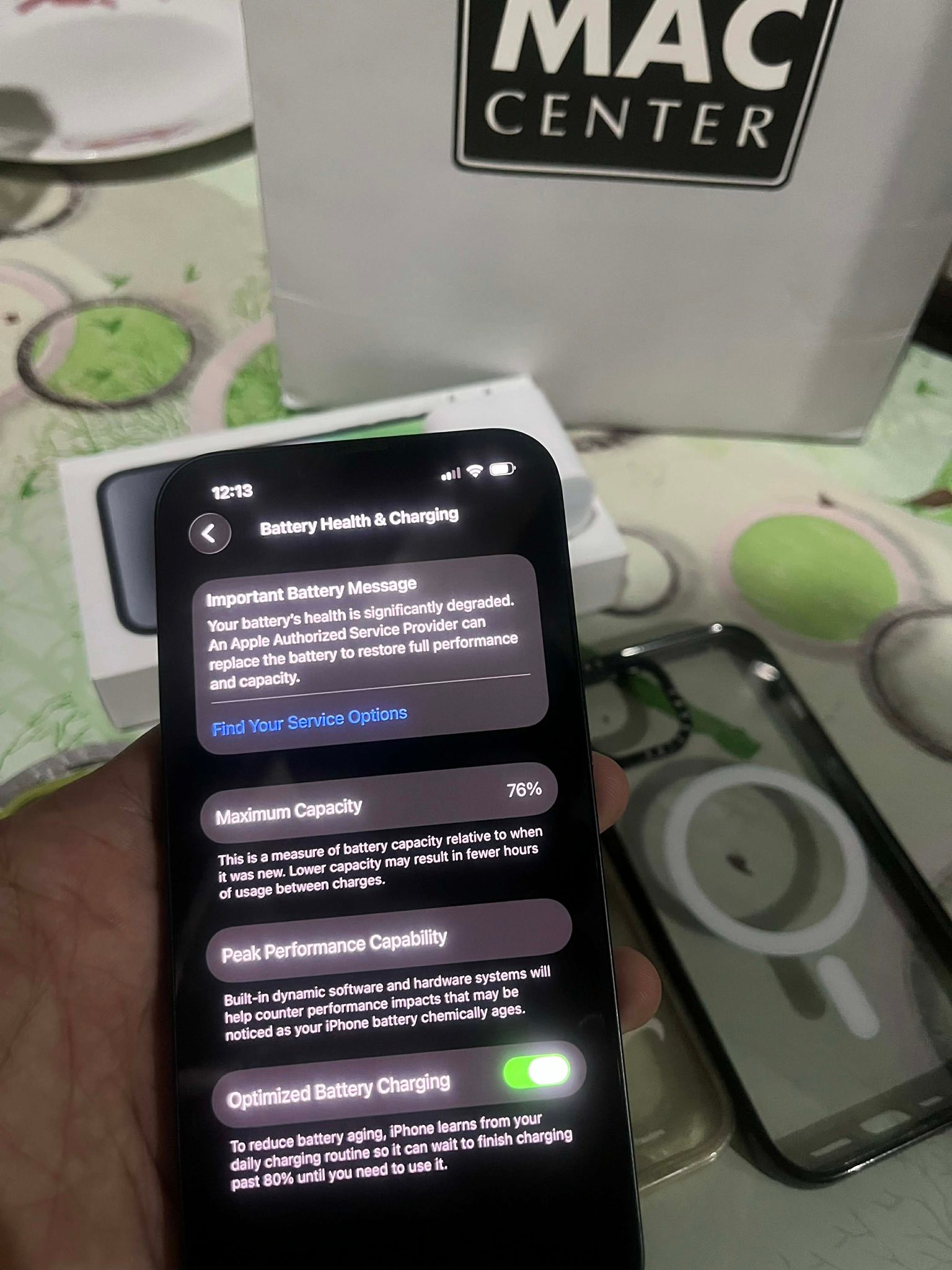 Apple iPhone 14 128GB ミッドナイト バッテリー76% For sale or SWAPP 