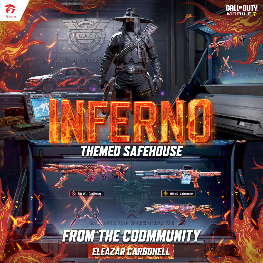 🔥 INFERNO THEMED SAFEHOUSE 🔥... - Garena Call of Duty Mobile | Facebook