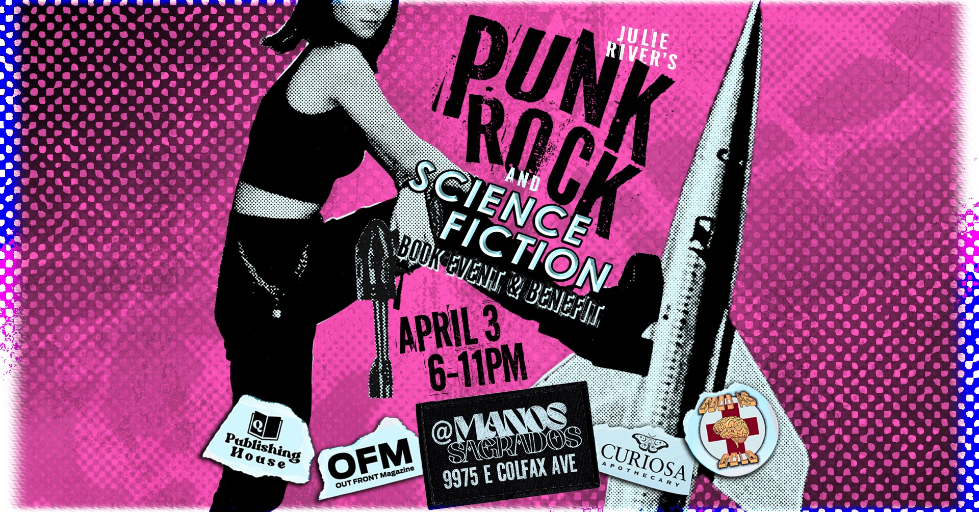 Punk Rock and Science Fiction Book Event and Benefit
