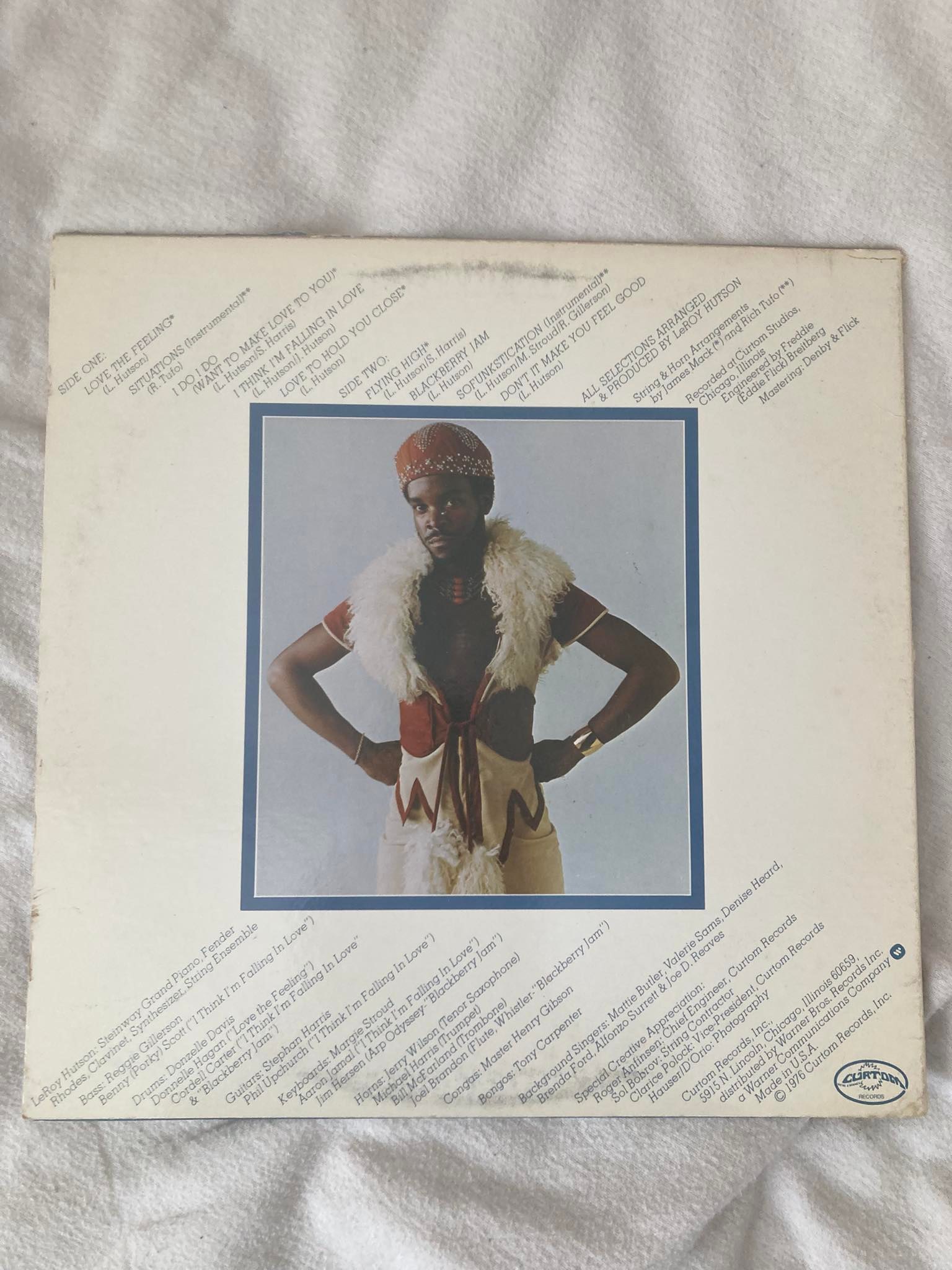 Leroy Hutson , This album known as Hutson 2 from 1976 on Curtom