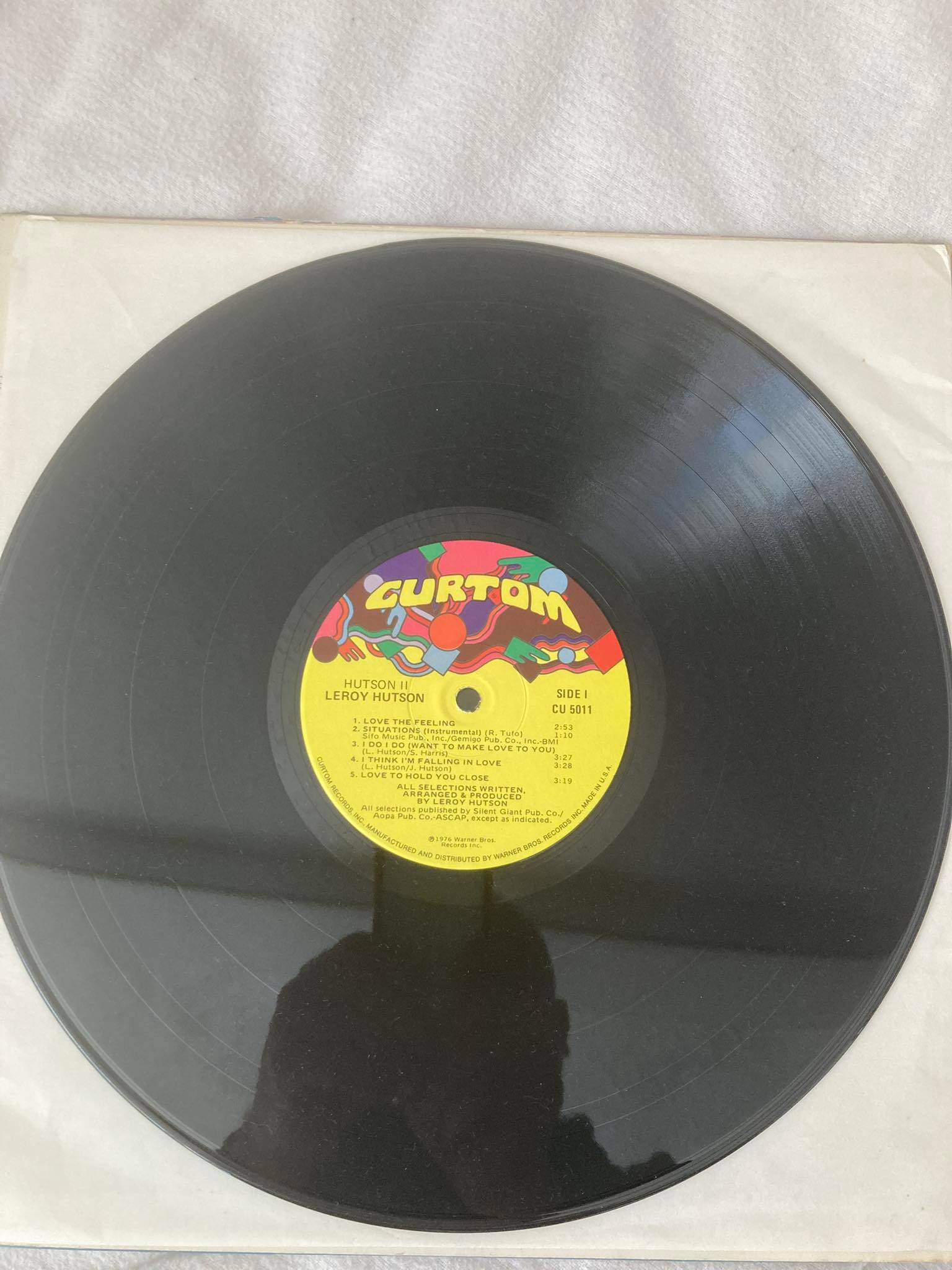 Leroy Hutson , This album known as Hutson 2 from 1976 on Curtom