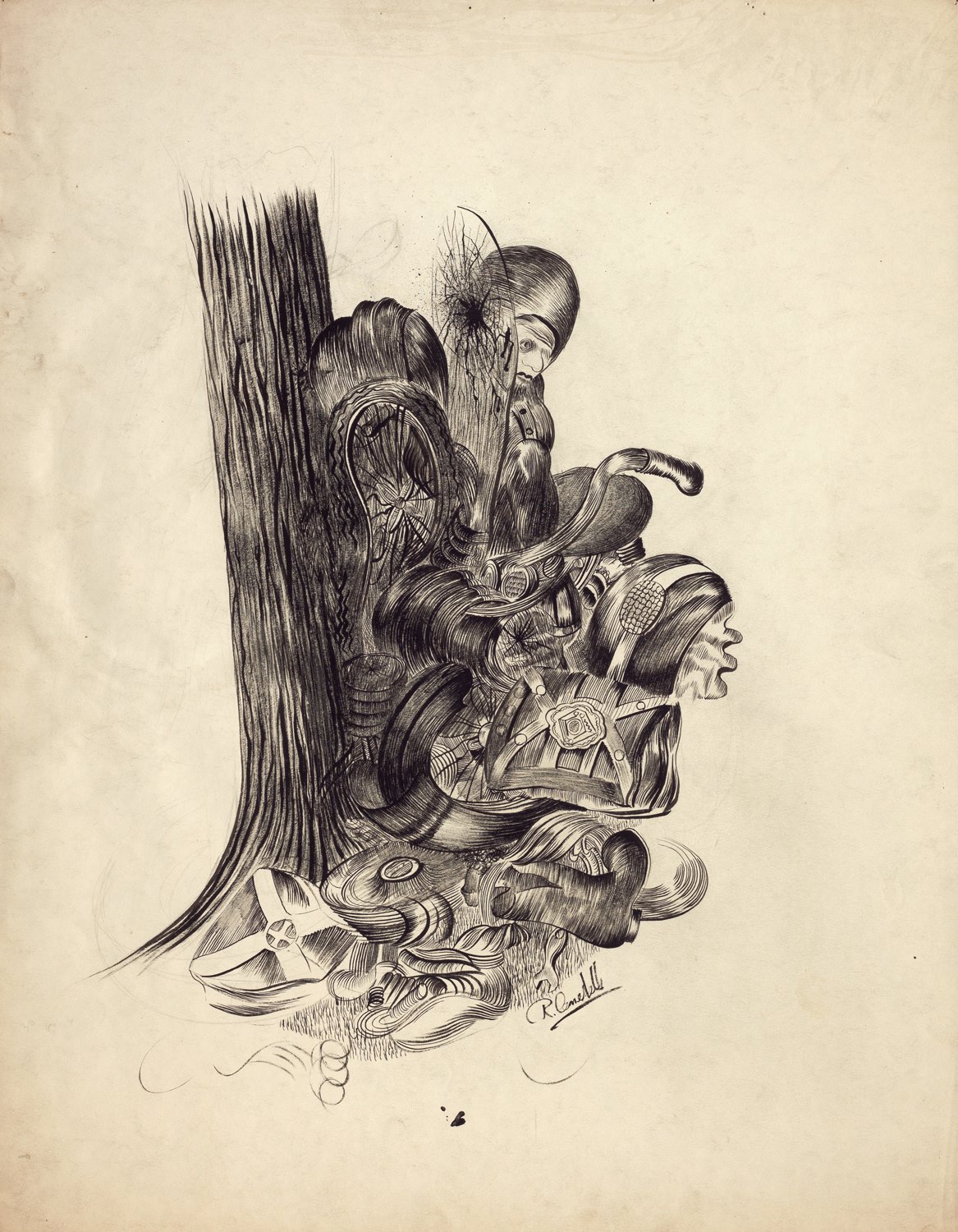 From the Black... - Robert Cenedella 60 Years of American Art