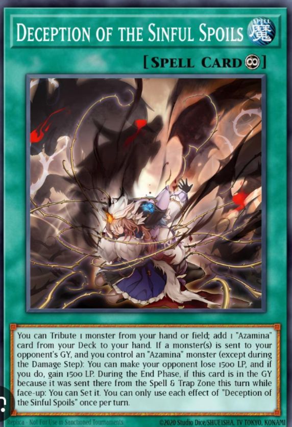cards that heal your opponent yugioh Monster Recovery - PSV-066 Rare Does Deception of the Sinful's
