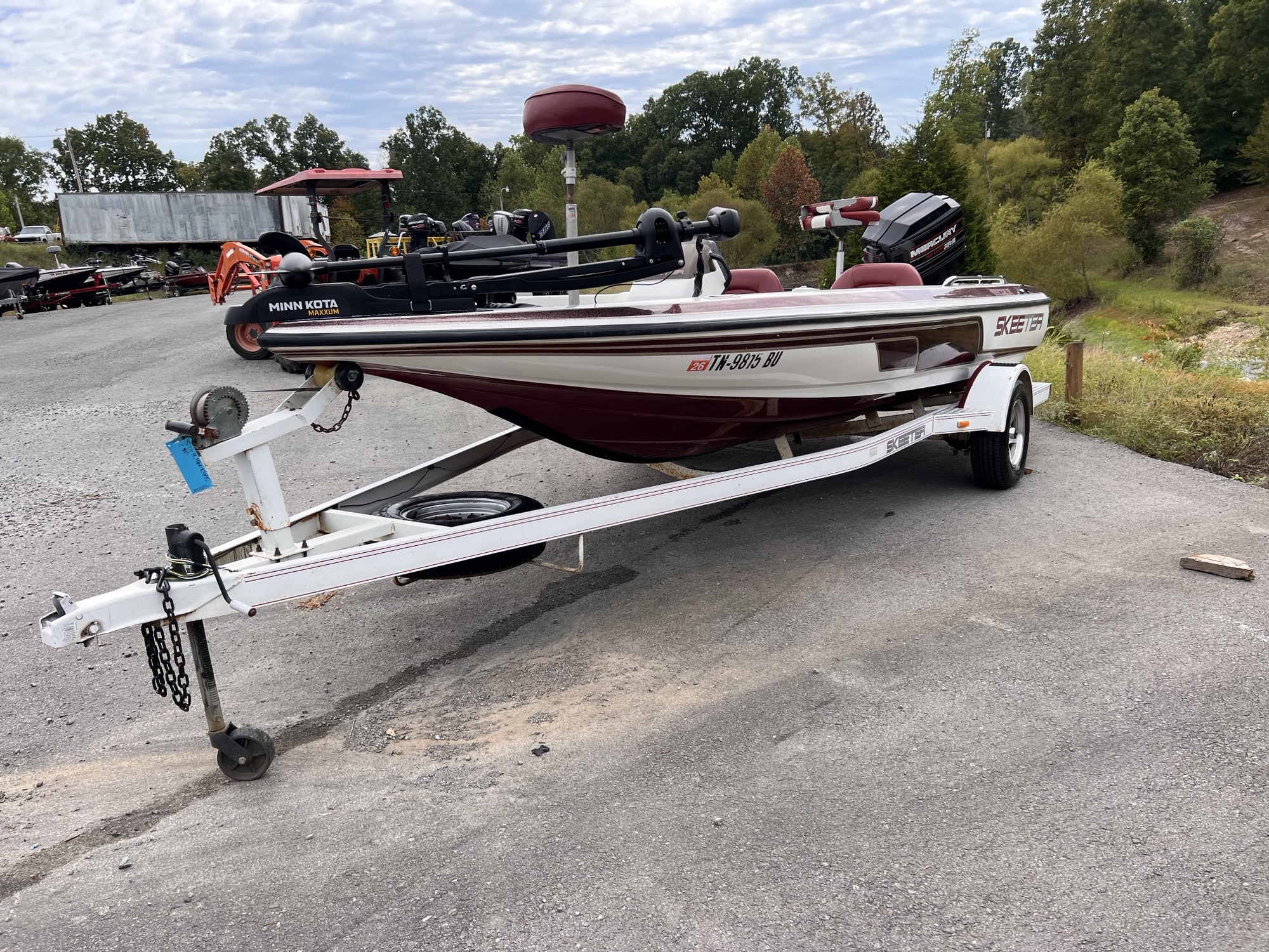 1995 Skeeter 150ZX – Mercury 150HP – Tournament Ready! Get on the