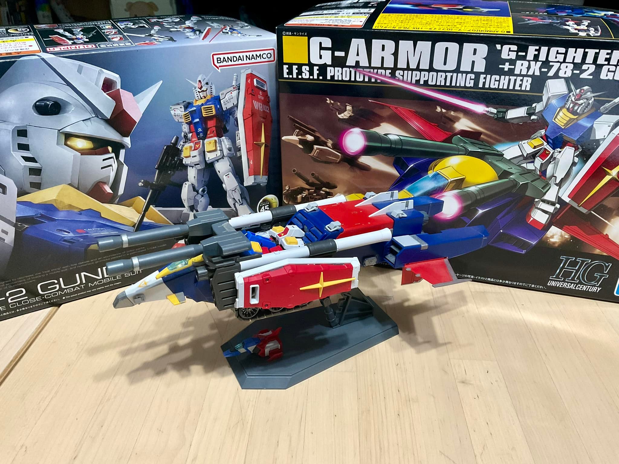 RG RX-78-2 2.0 HG G-Fighter G-Assault Mode