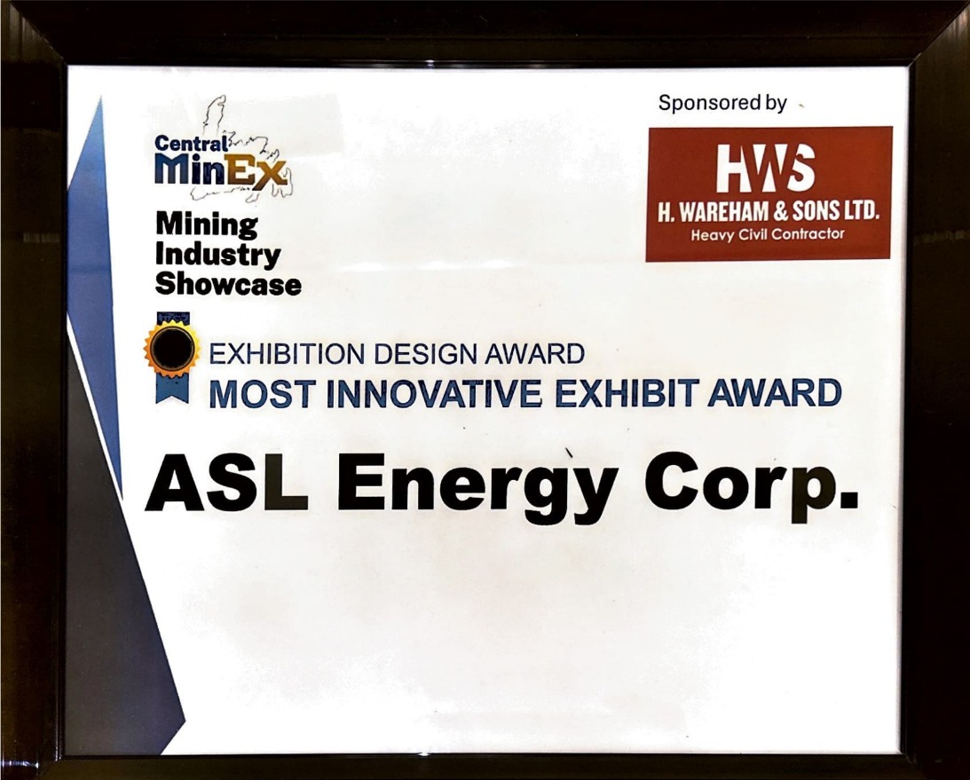 EcoAxis - 🎊 ASL Energy won the Most Innovative Exhibit Award at the ...