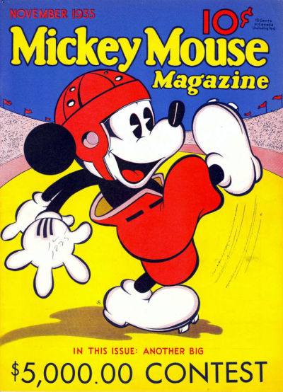 Complete Walt Disney Mickey Mouse magazine collection