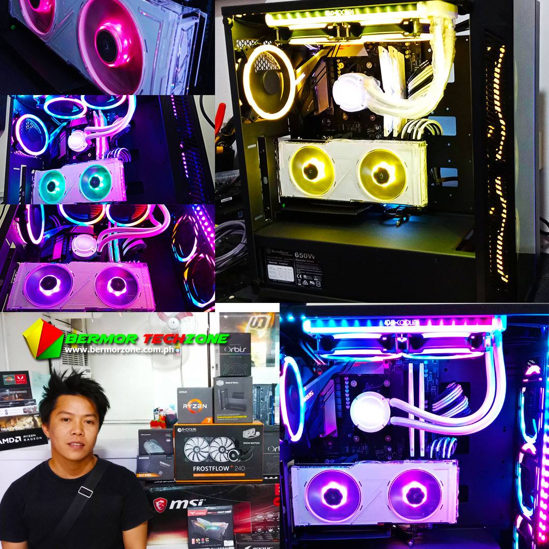 Bermor Techzone - NIGHTHAWK RIG built with Deepcool Philippines Matrexx ...