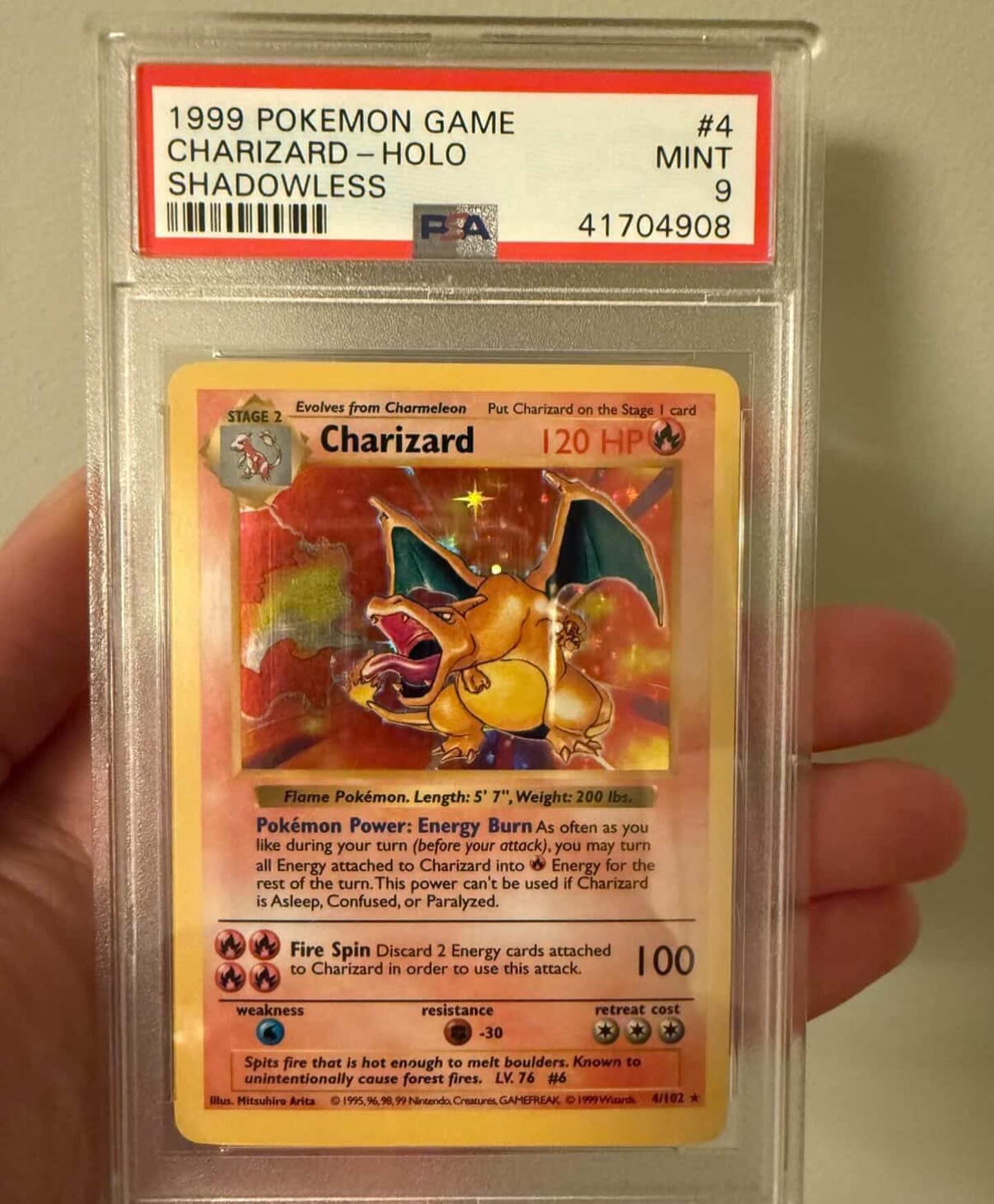 This stunning Shadowless Charizard just walked into our Mt. Juliet