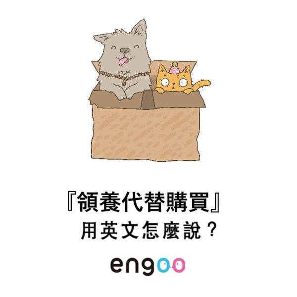 Engoo 線上英文 Adopt Don T Buy 標語通常會以簡潔有力的方式達到宣傳效果 除了用buy這個詞以外 也可以用purchase 或是shop 意思都是相同的 Instead Of