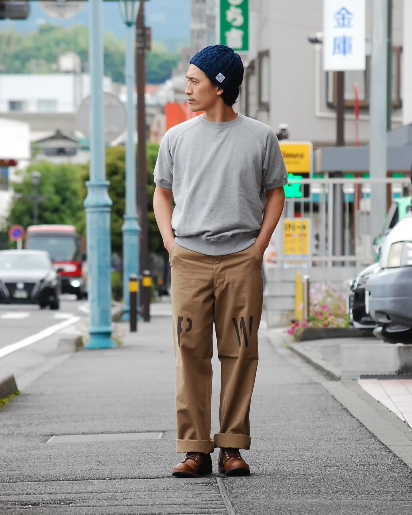 JELADO 41 Khaki Last Resort Chino Cloth Stencil 【AG94341B 