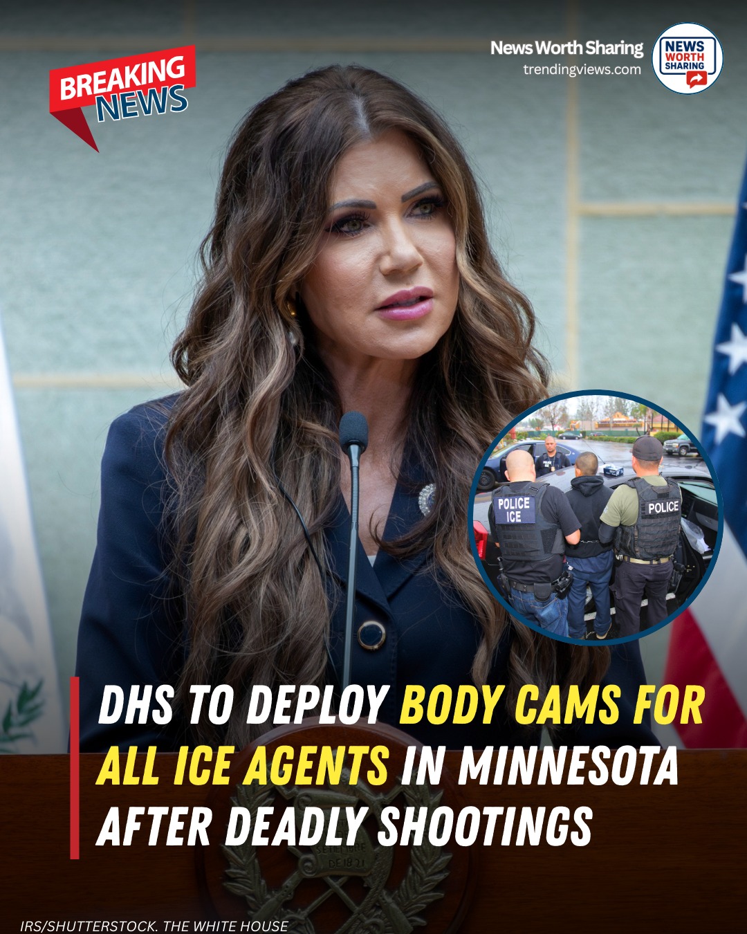 News - Homeland Security Secretary Kristi Noem ordered the immediate ...
