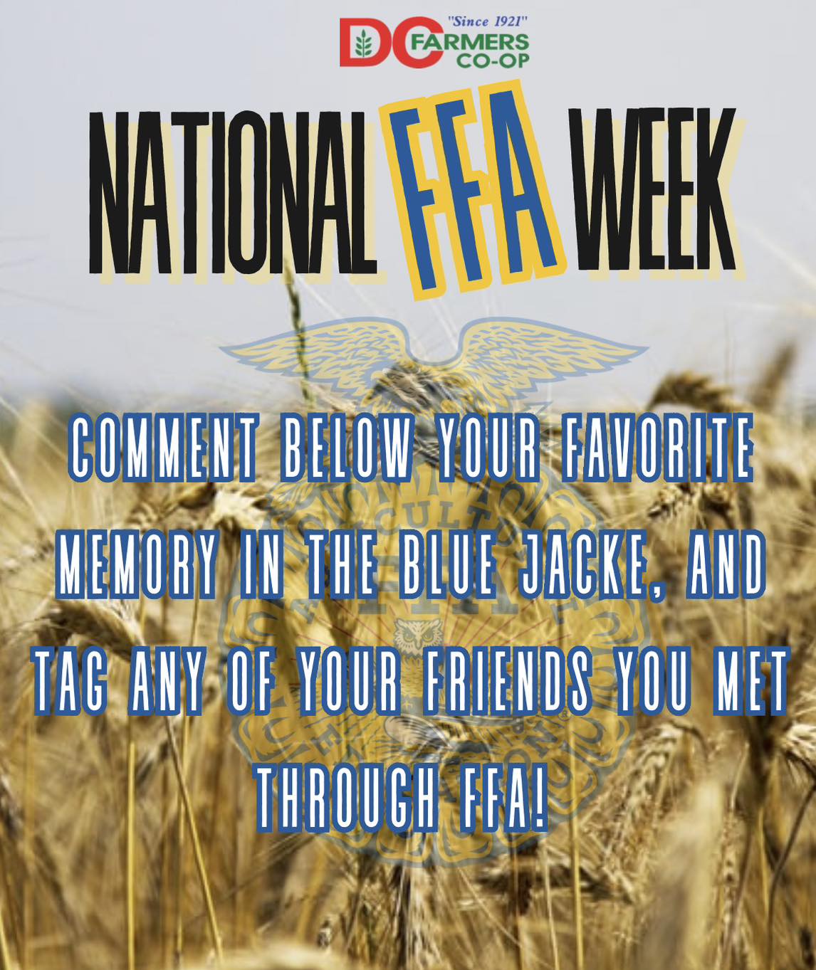 Douglas - Happy National FFA Week! What FFA memory still brings a smile ...
