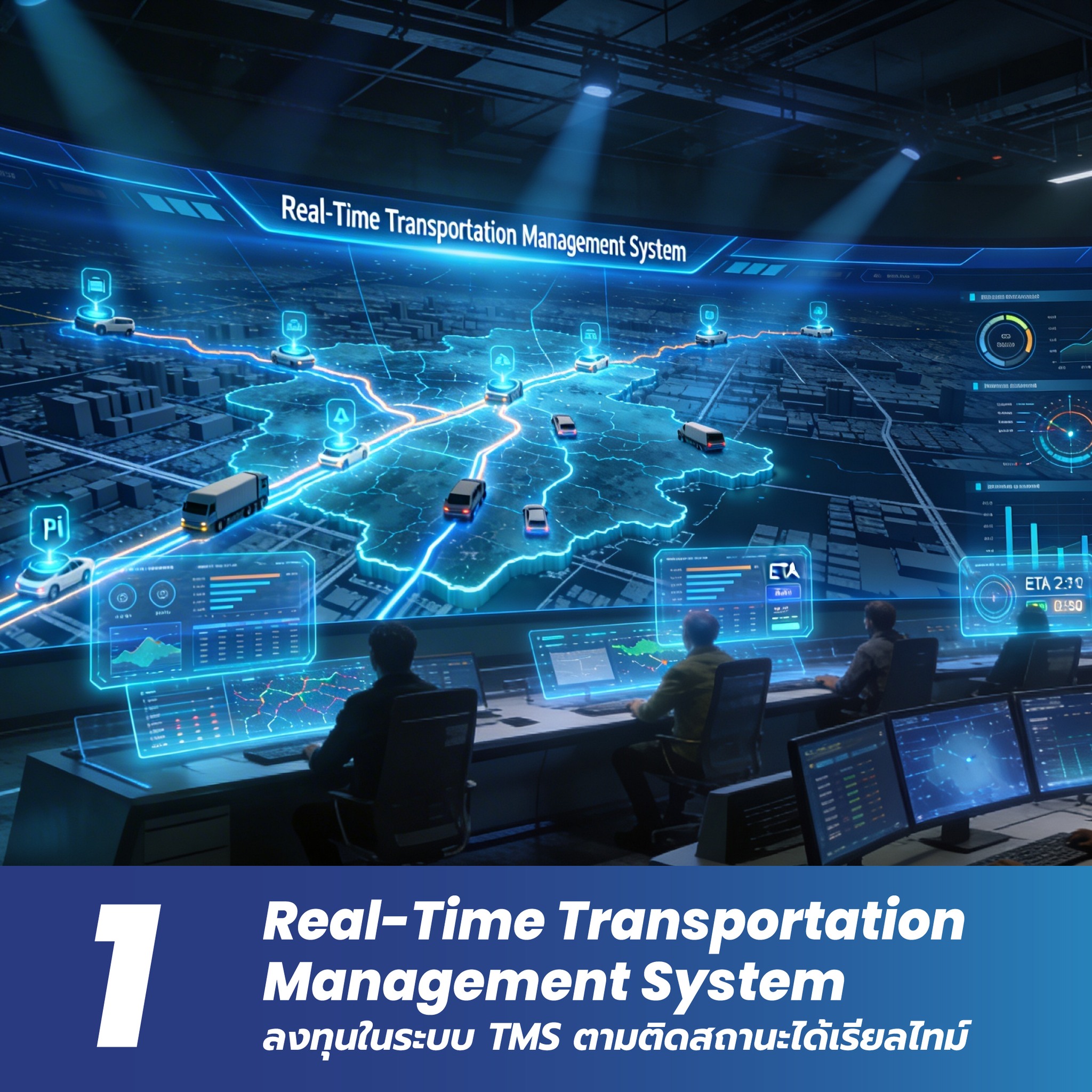 Connect - ลงทุนในระบบ TMS ที่ติดตามสถานะแบบเรียลไทม์ ระบบ ...