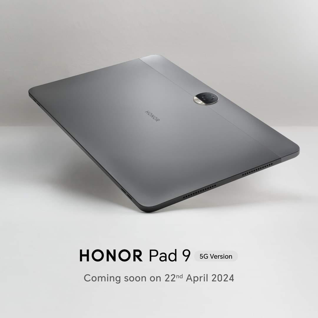 YS - Save the date! The long-awaited #HONORPad9 in 5G variant is coming ...