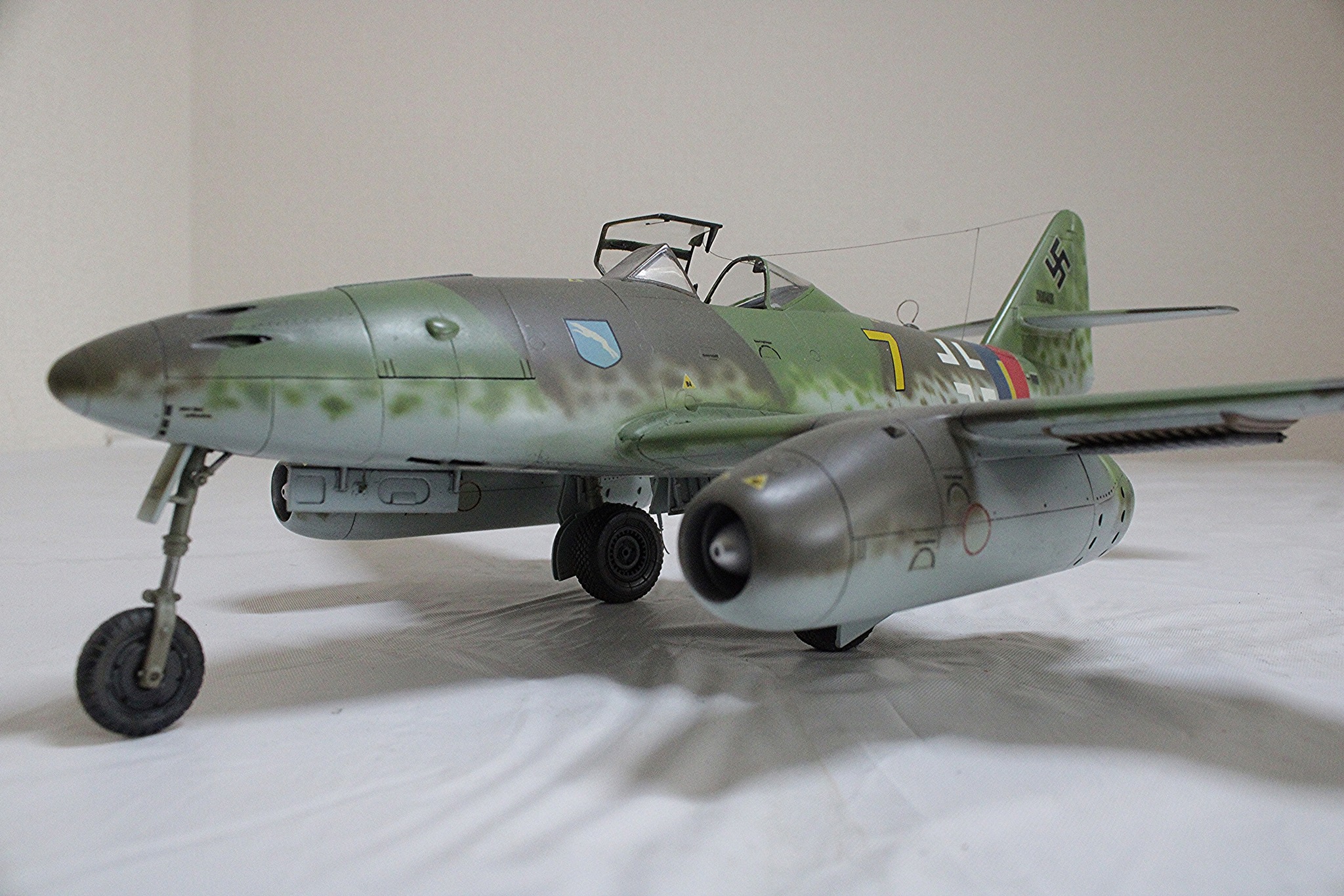 4 Me262A-1a① W.Nr500491 第7戦闘航空団11中隊 11./JG7 ハインツ