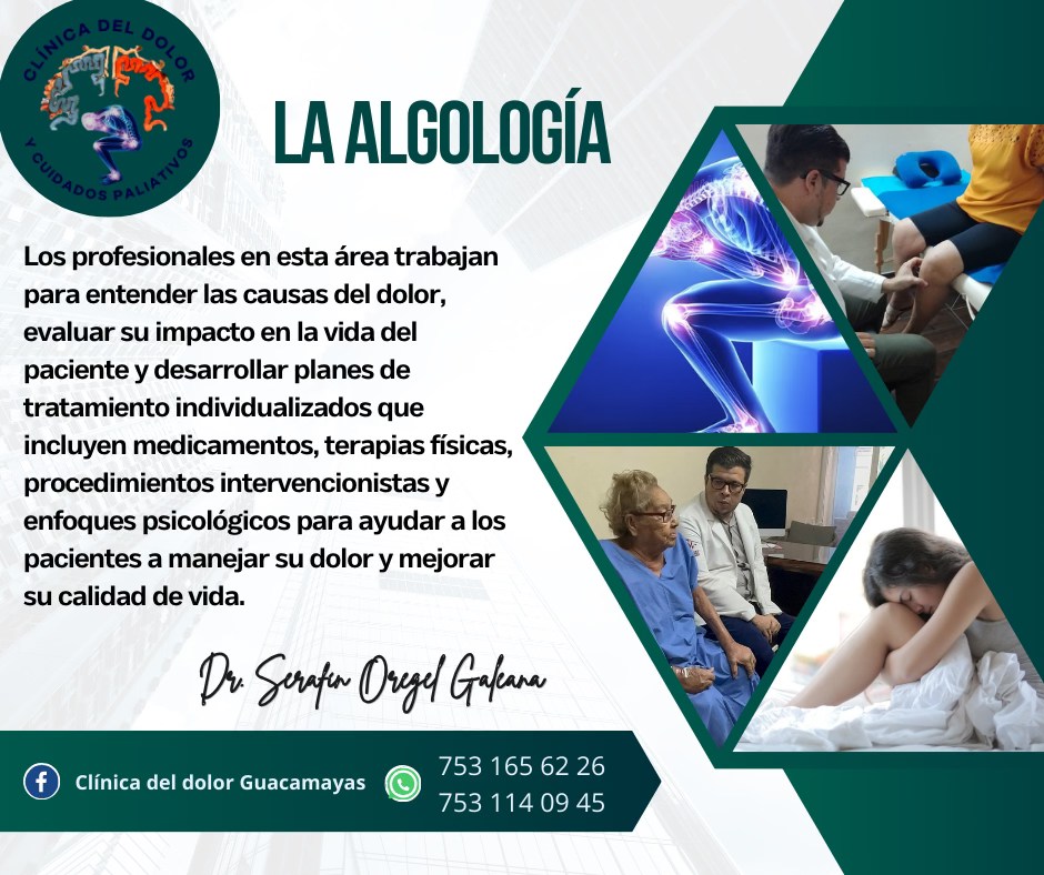 Dr. - DE QUE TRATA LA ALGOLOGÍA ‼️ La algología es la rama de la ...