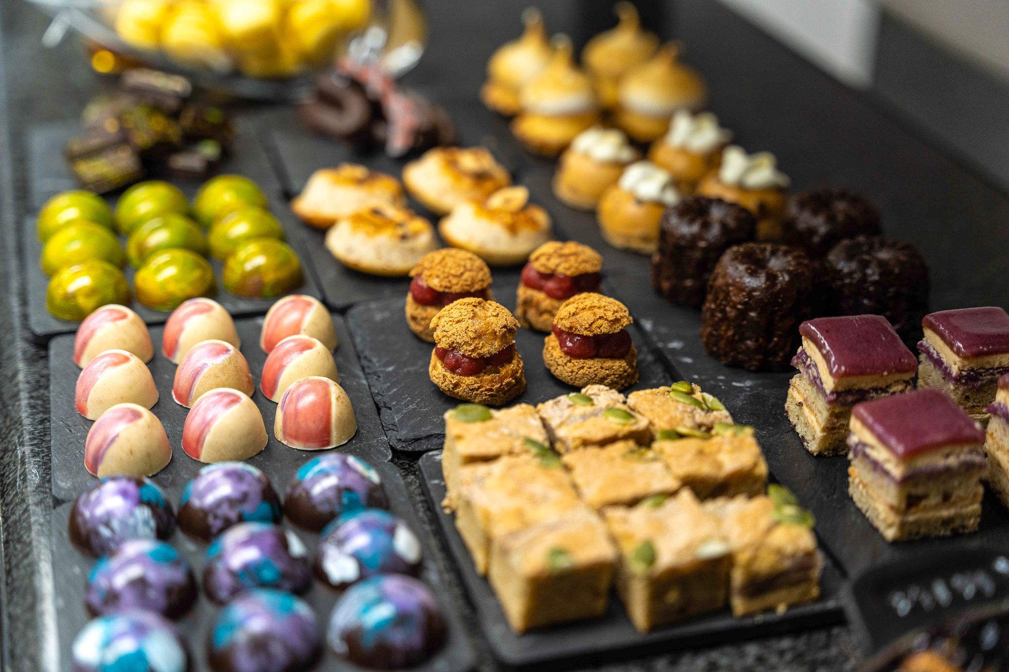 Guy Savoy Las Vegas - Our dessert cart, prepared by Pastry chef Joie ...