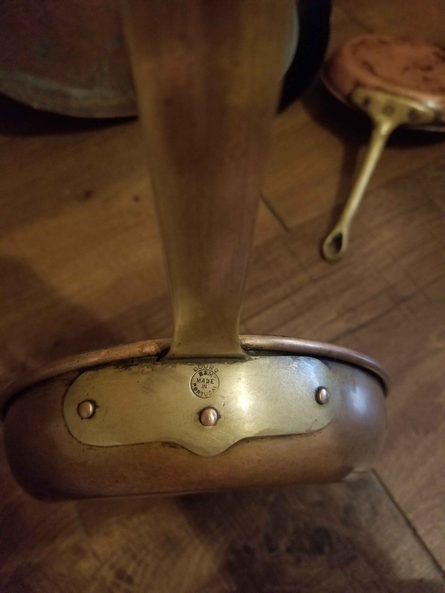 Professional Chef’s Vintage 3) Copper and 1) Carbon Steel Cookware ...