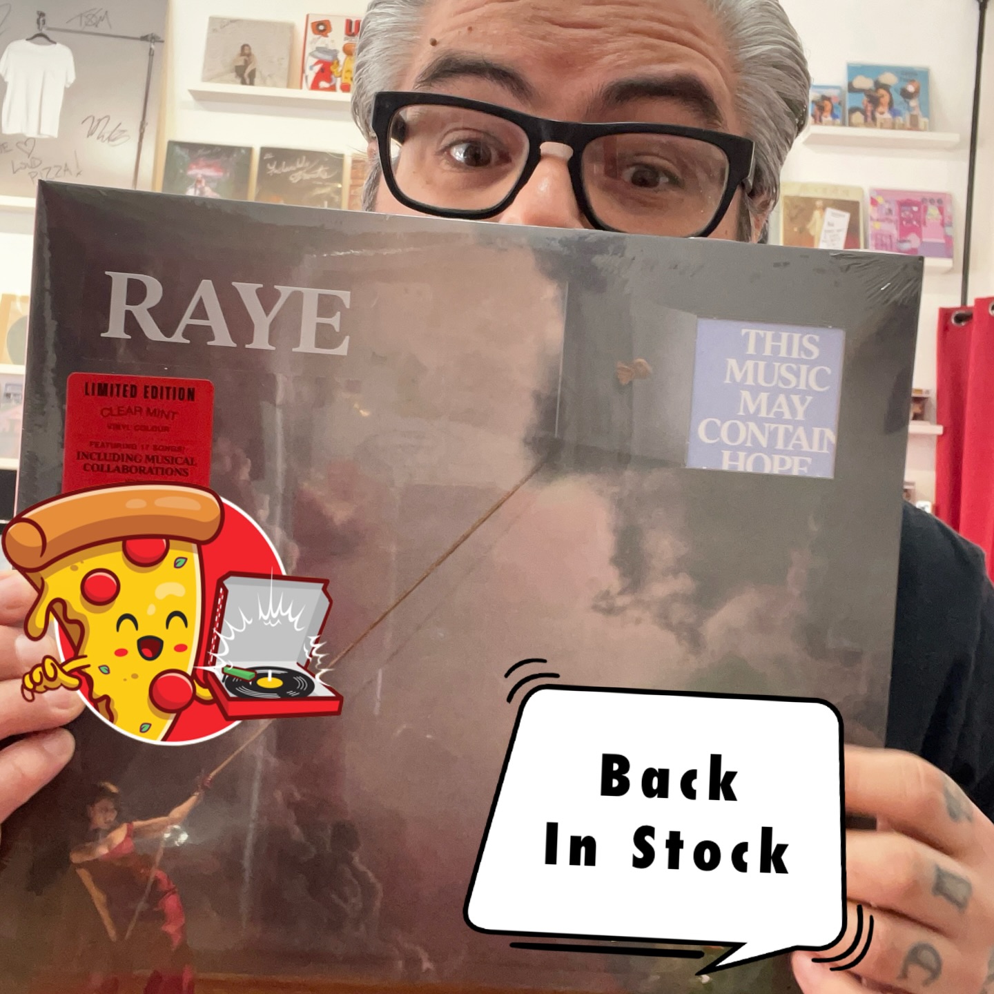 RAYE – This Music May Contain Hope is officially BACK IN STOCK at 