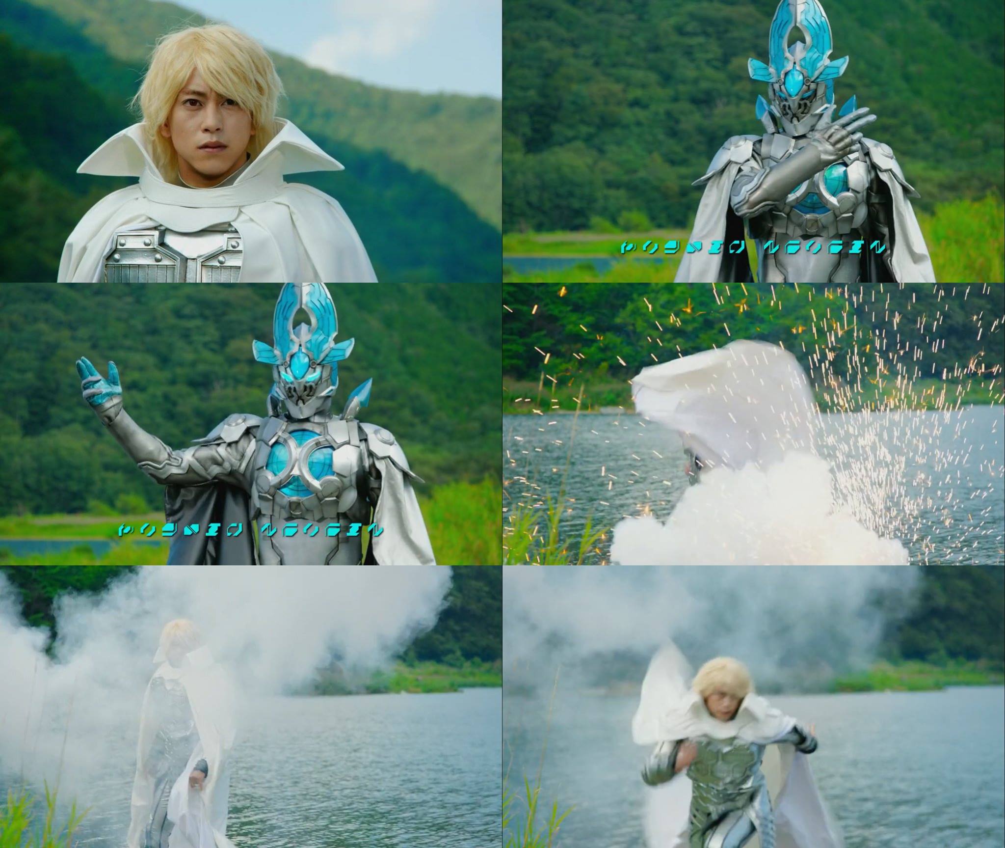 คาสึราบะ โคตะ - Kamen Rider Gaim - โคตะที่วิ่งเข้ามาประจันหน้ากับ ...