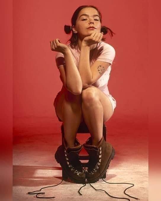 Björk by Andrea Giacobbe for The Face June 1995.