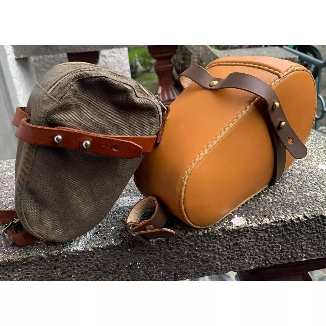 The Isle of Wight Saddle Bag is a smart, practical bag to