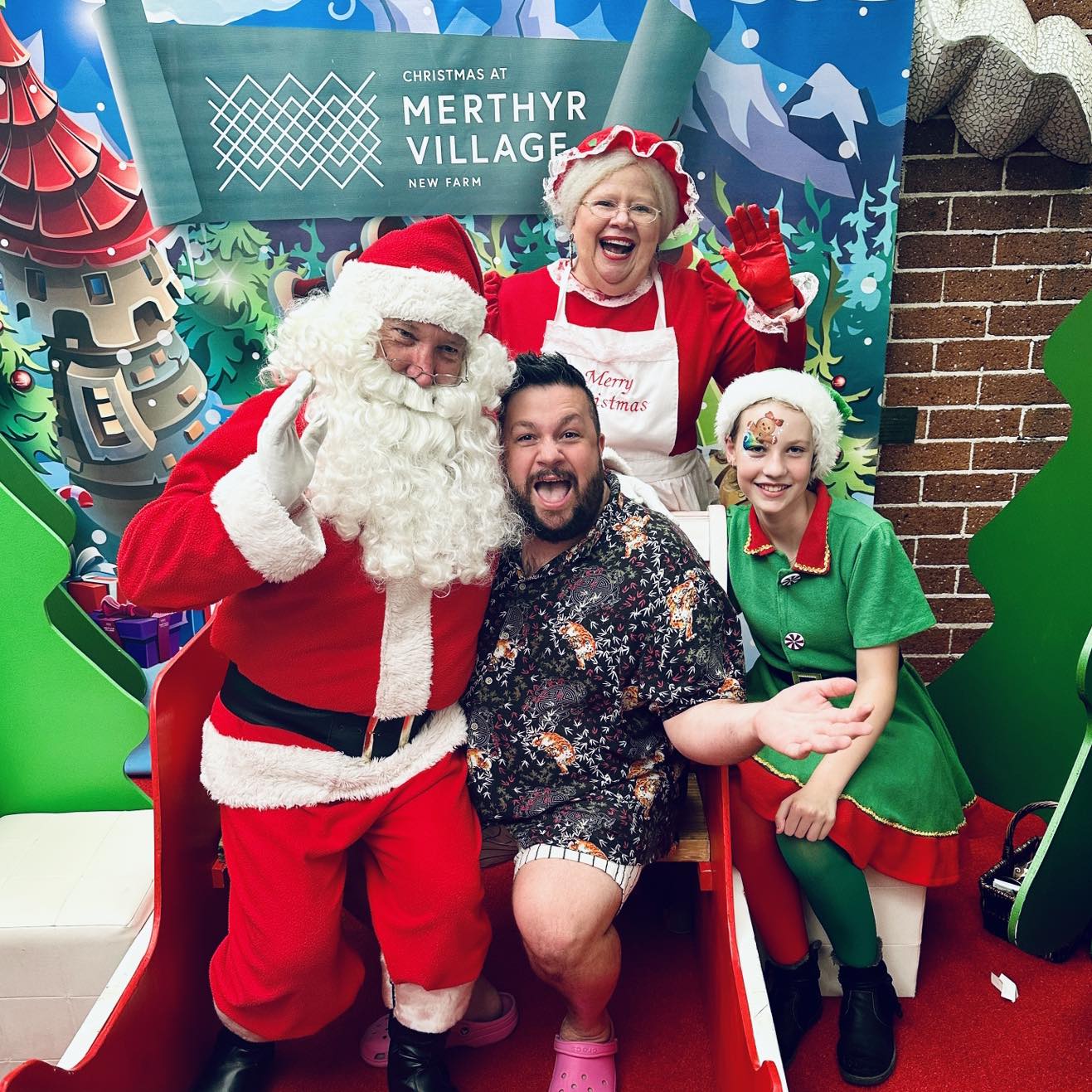 Christian - “Christian we know you want Santa to sit on your lap” - Mrs ...