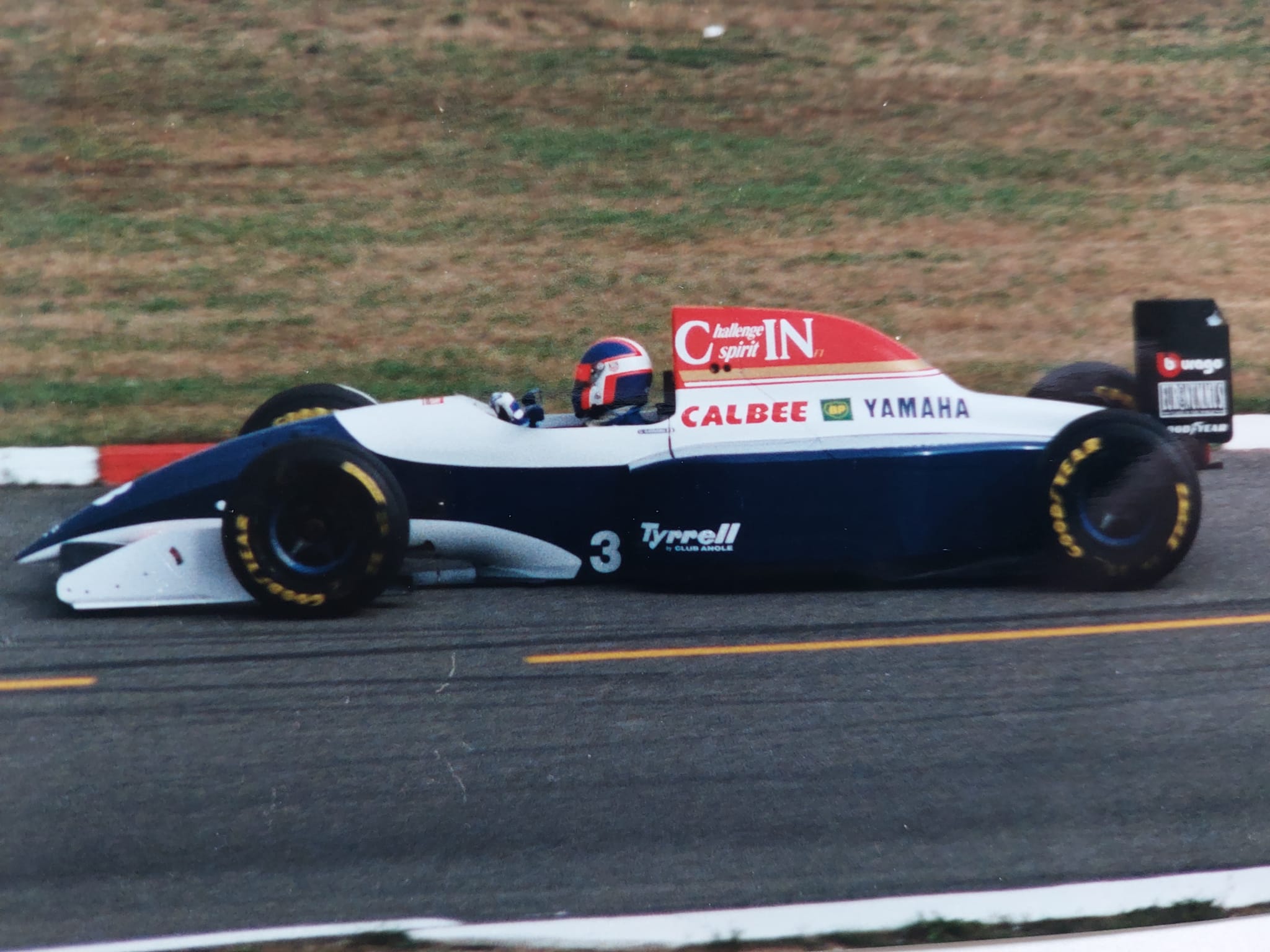 Tyrrell Yamaha F1 cars at 1993 Hockenheim